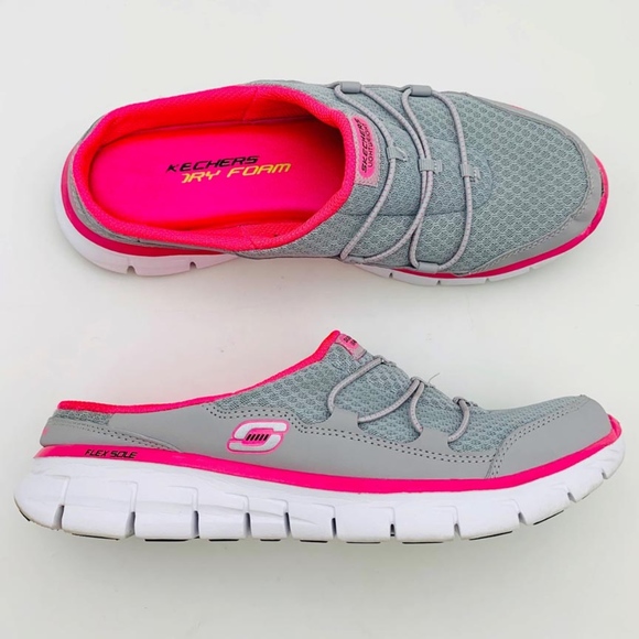 skechers womens mule sneakers